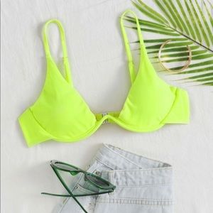 NWT Shein Neon Bathing suit